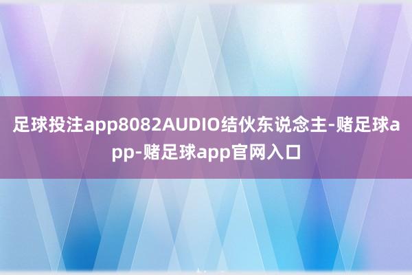 足球投注app8082AUDIO结伙东说念主-赌足球app-赌足球app官网入口