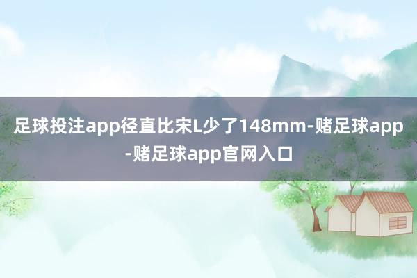 足球投注app径直比宋L少了148mm-赌足球app-赌足球app官网入口