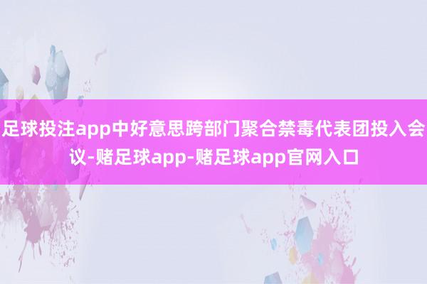 足球投注app中好意思跨部门聚合禁毒代表团投入会议-赌足球app-赌足球app官网入口