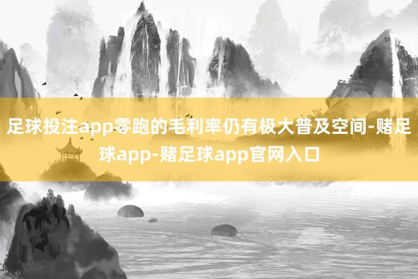 足球投注app零跑的毛利率仍有极大普及空间-赌足球app-赌足球app官网入口